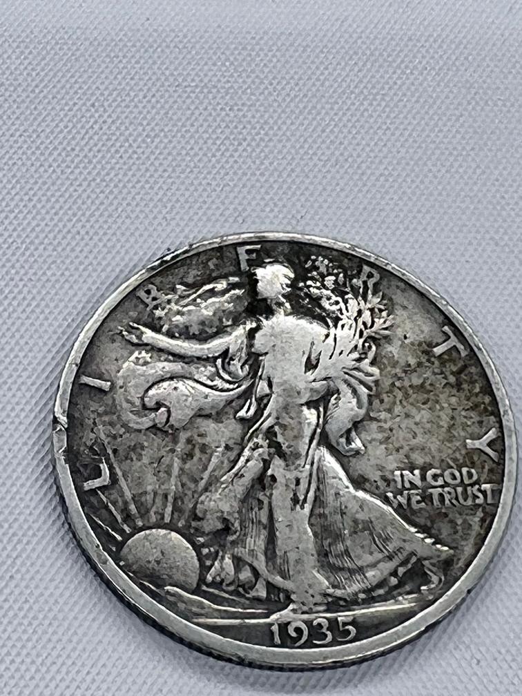 1935 Walking Liberty Half Dollar
