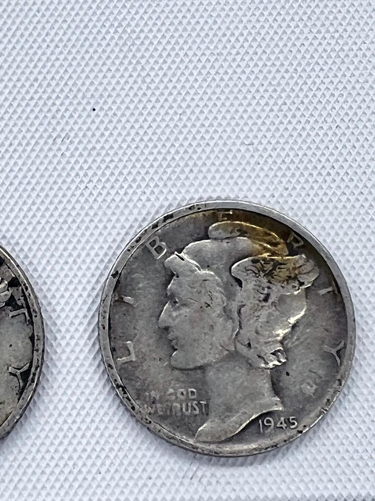 1900's Mercury Dimes