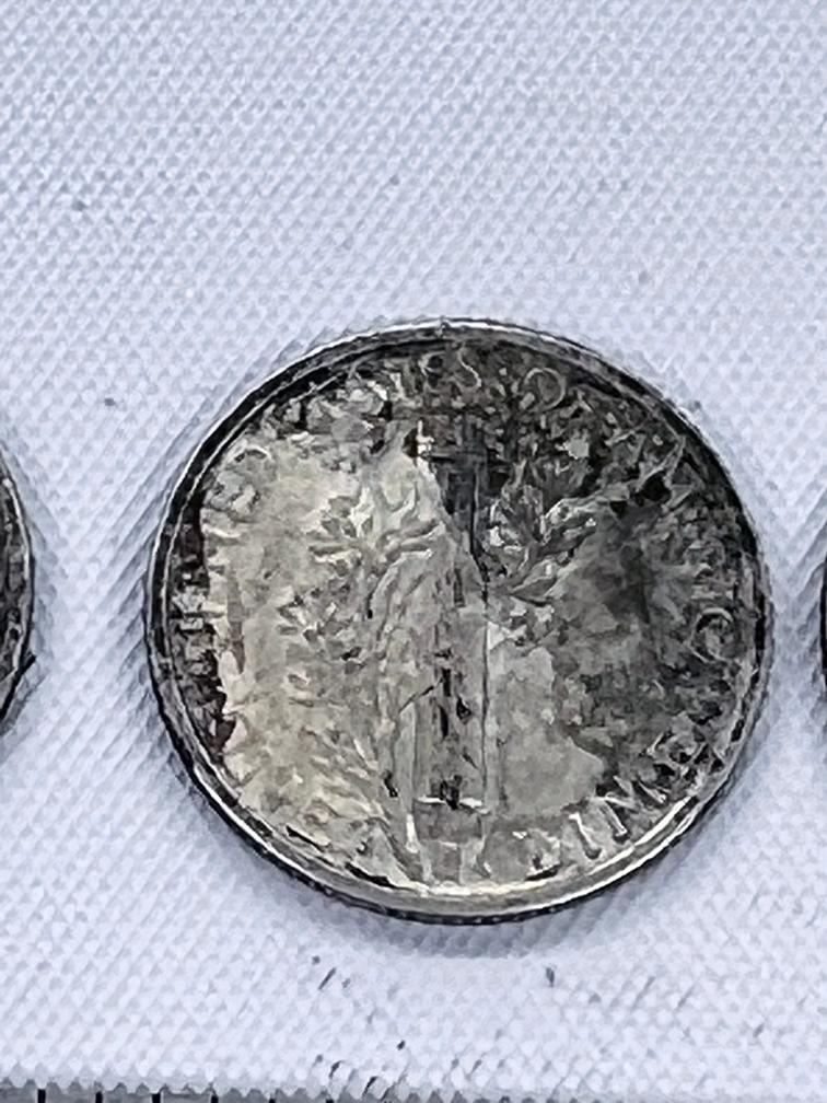 1900's Mercury Dimes