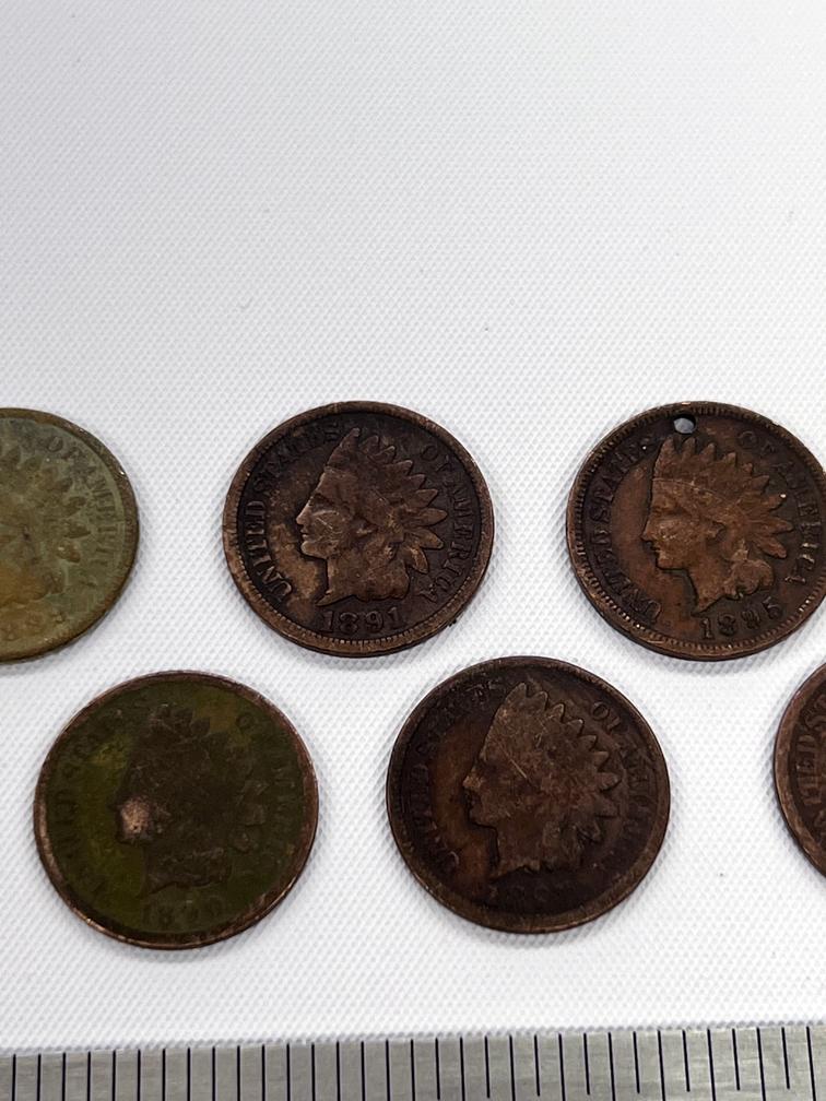 1800's Indian Head Pennies