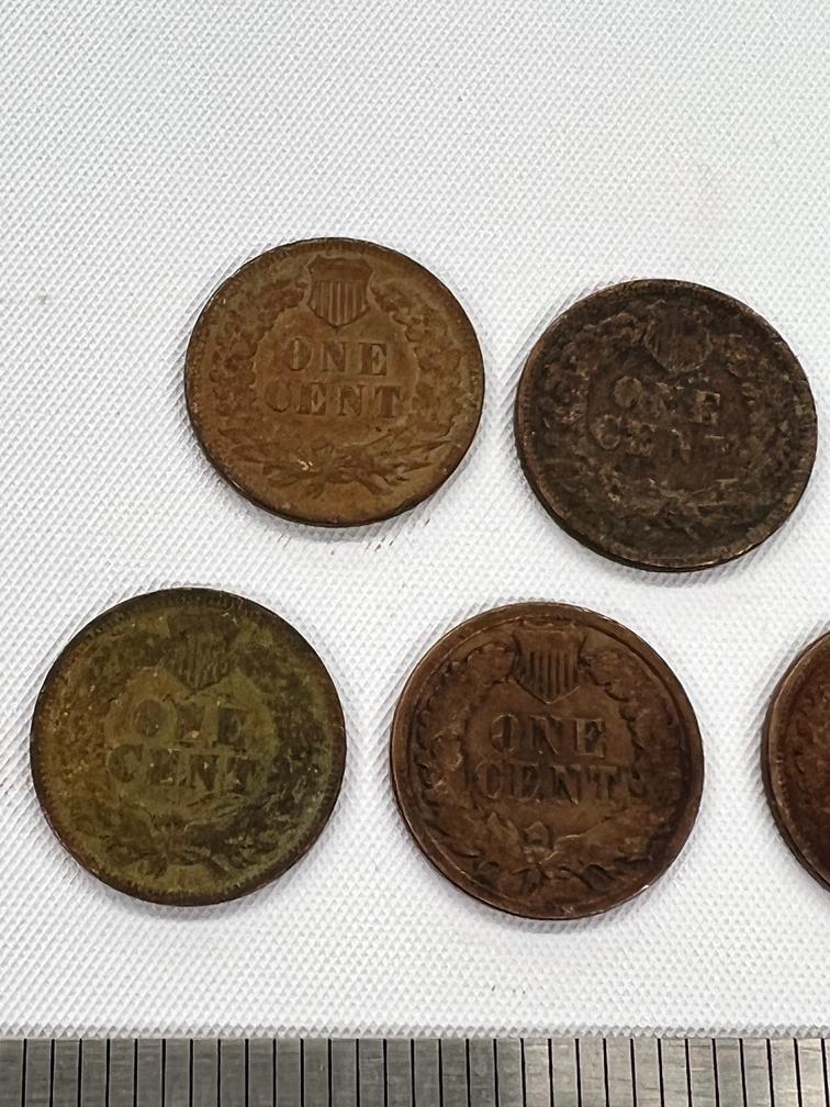 1800's Indian Head Pennies