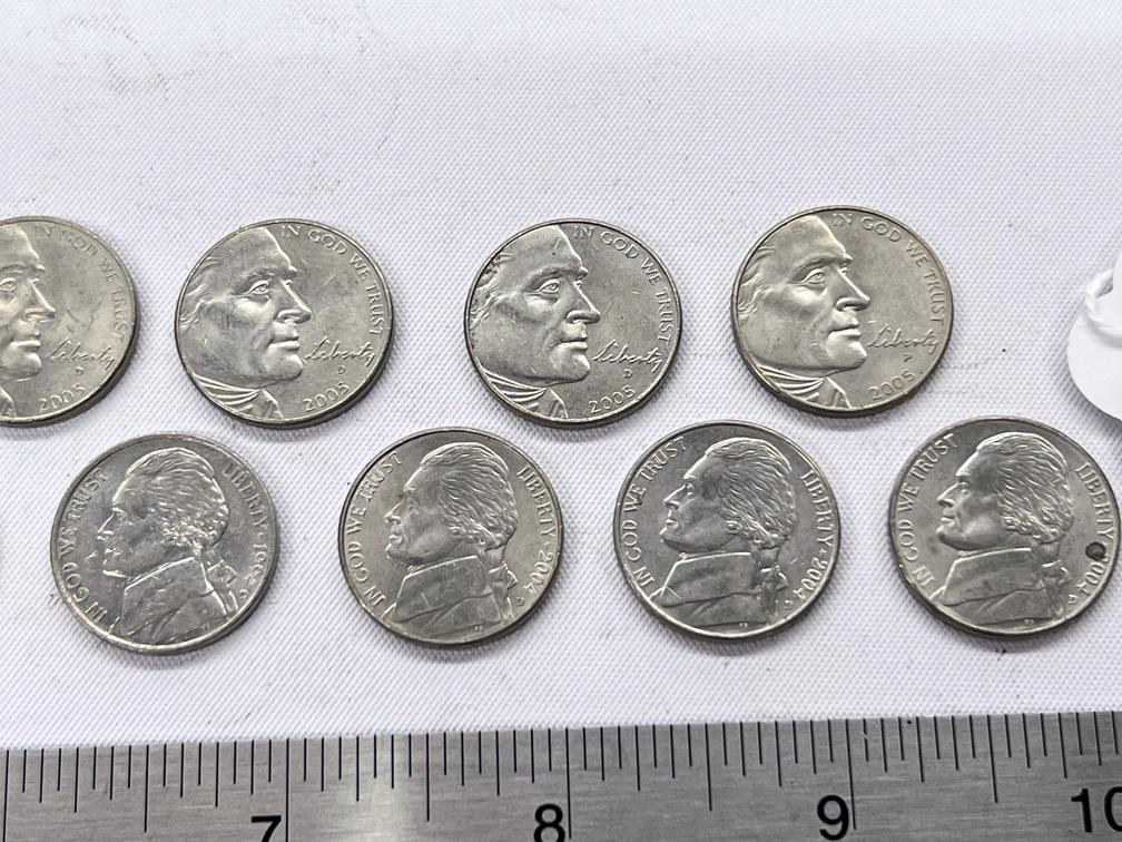 Jefferson & Liberty Nickels