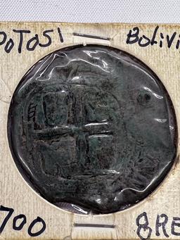 1700 Pitosi Bolivia Coin