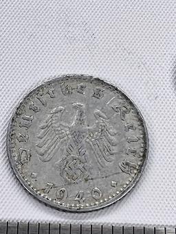 1940 Deutsches Reich Issue German Coin