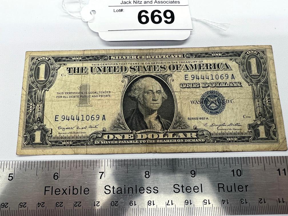 $1 1957A Silver Certificate