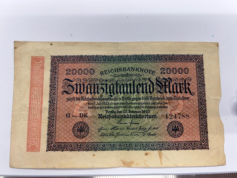 German Reichs Banknote