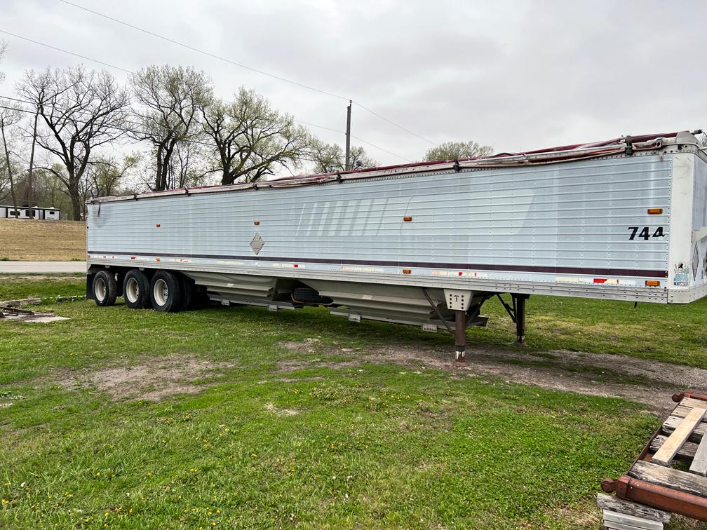 2002 Timpte Super Hopper Triple Axle All Aluminum Grain Trailer