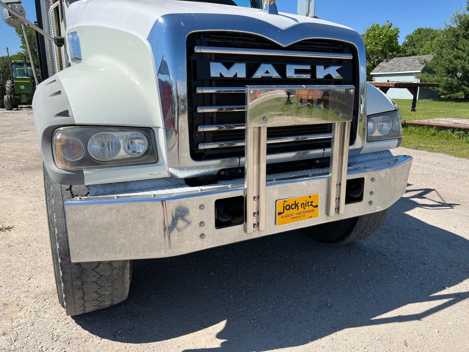 2016 Mack GU713 Granite Triple Axle Dump Truck