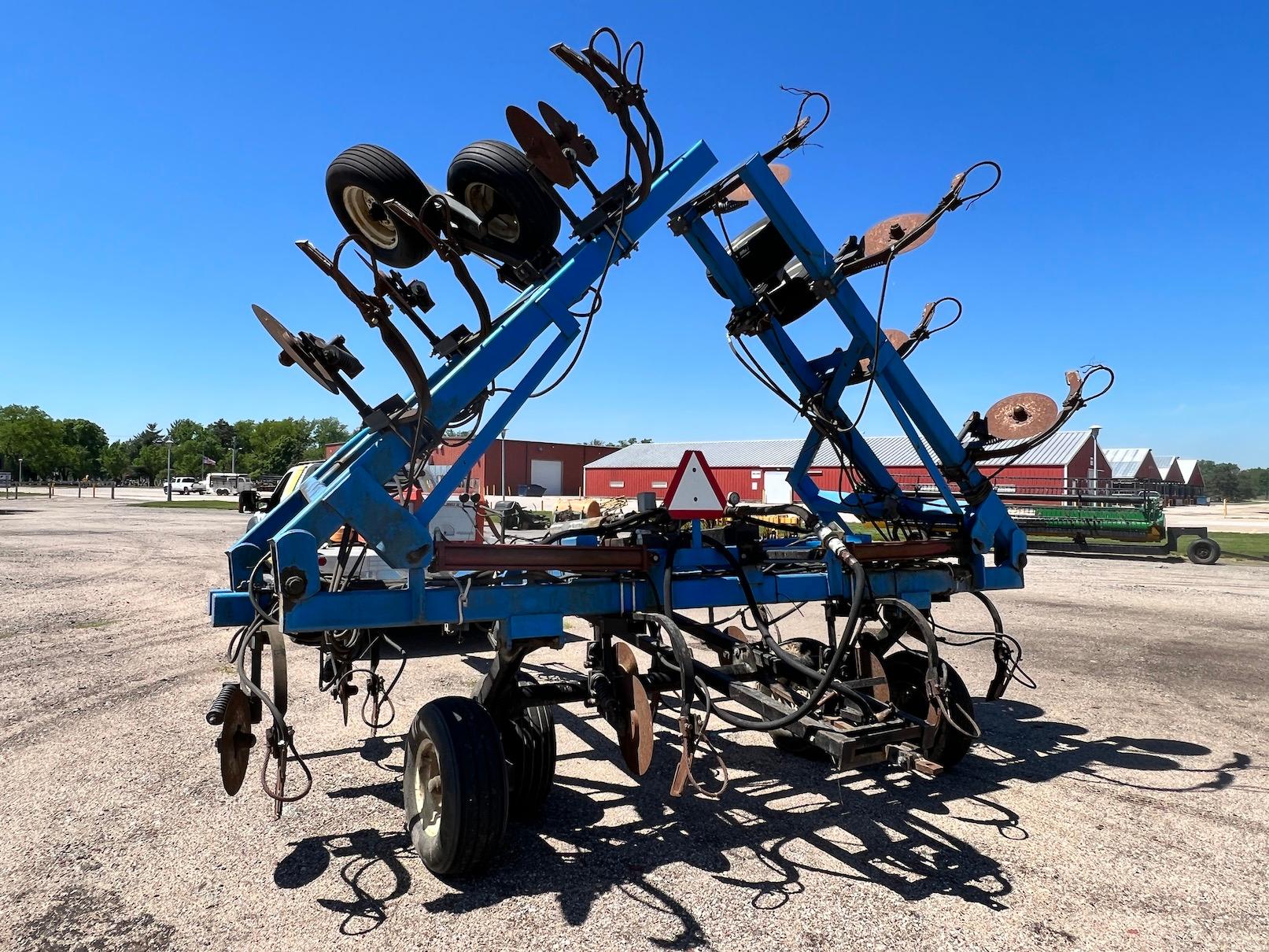 Shop-Built 15-Shank Pull-Type Anhydrous Ammonia Applicator