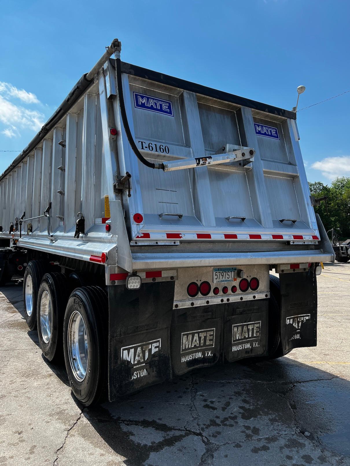 2018 Mate Triple Axle End Dump Trailer