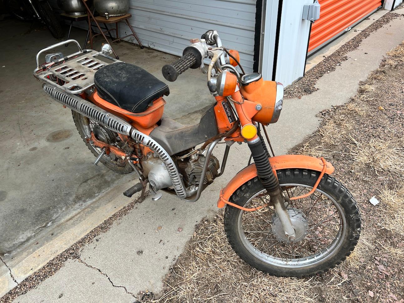 1974 Honda Trail 90 Motorcycle