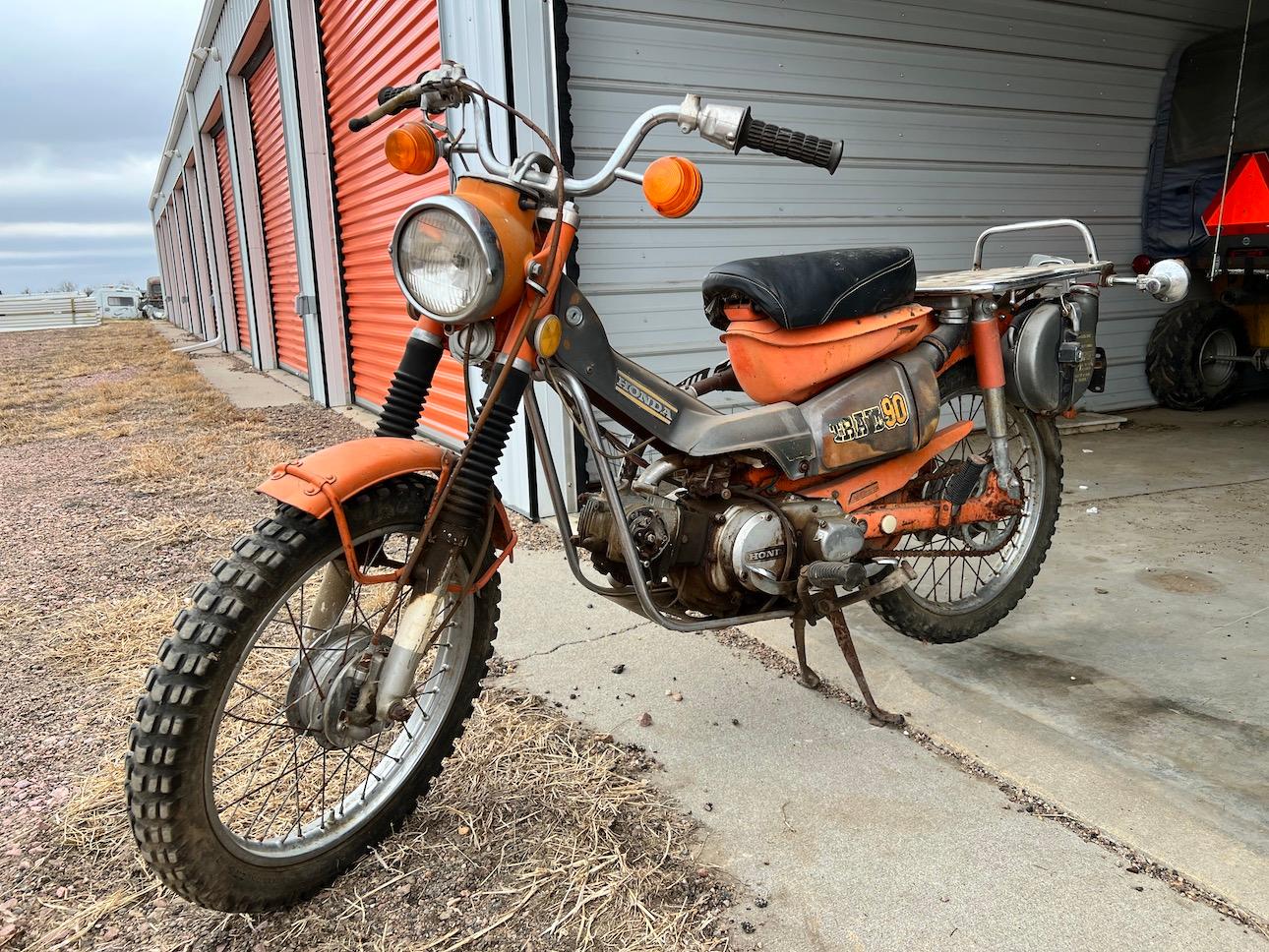 1974 Honda Trail 90 Motorcycle