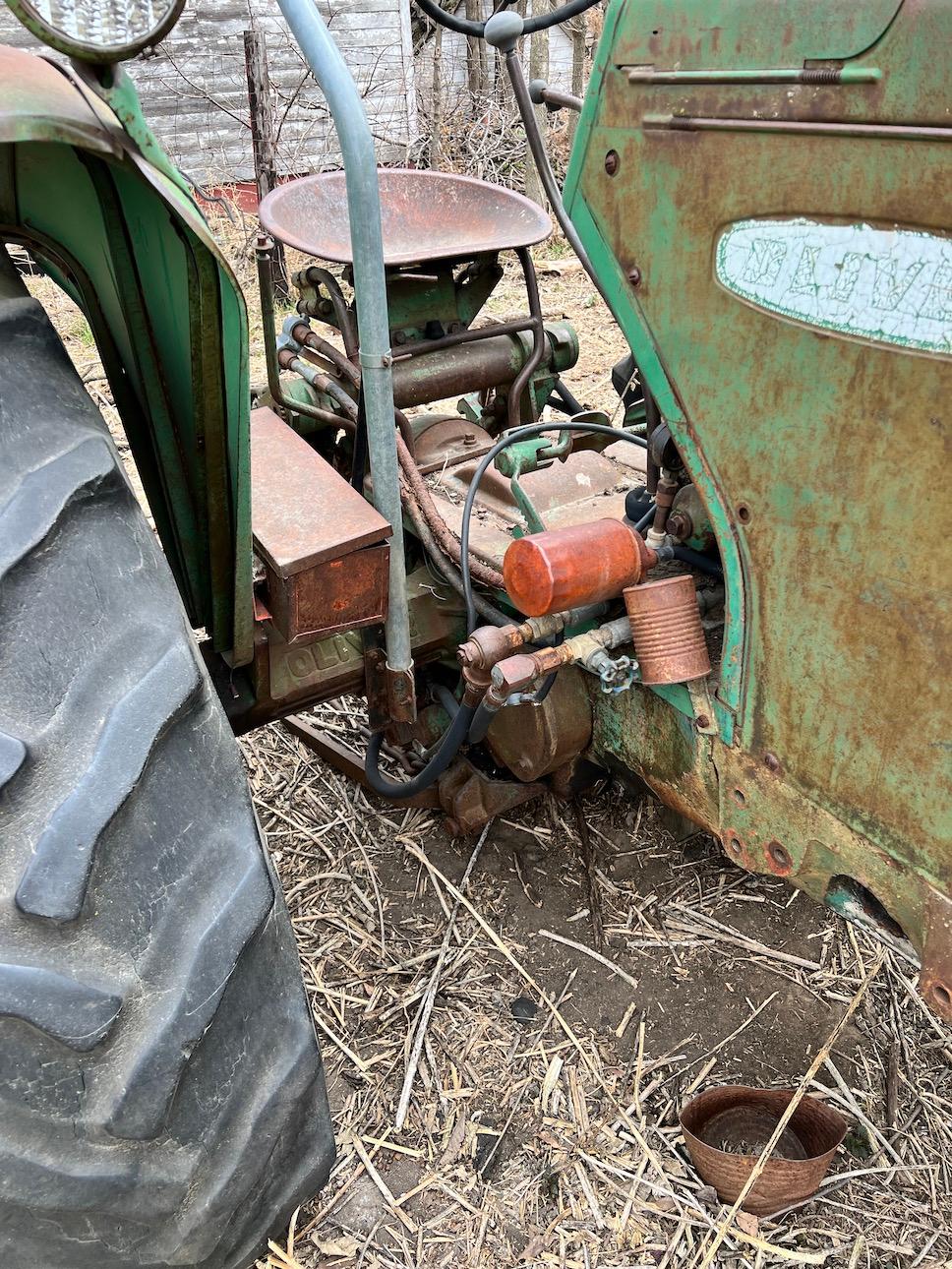 Oliver Row Crop Diesel Tractor