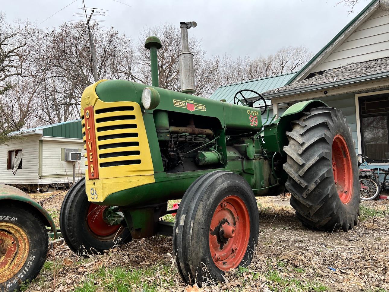 Oliver 99 Diesel Tractor