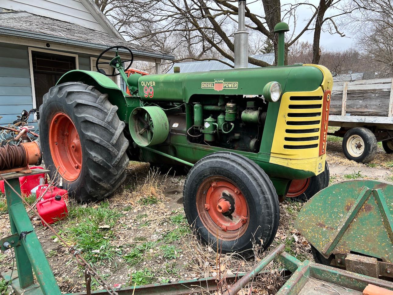 Oliver 99 Diesel Tractor