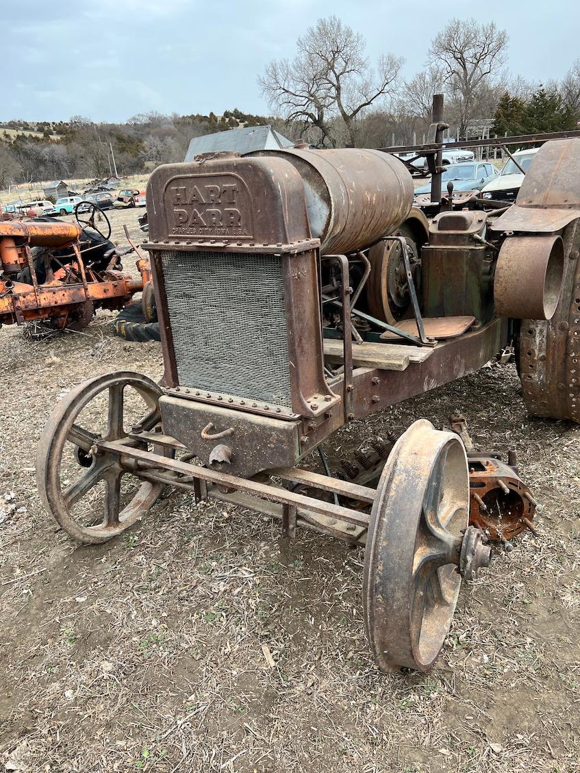 Hart-Parr 18-36 Tractor on Steel