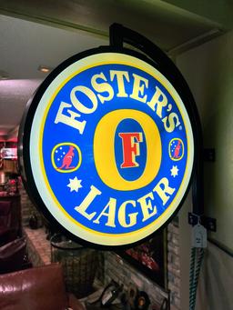 Foster's Wall Hanging Lighted Sign
