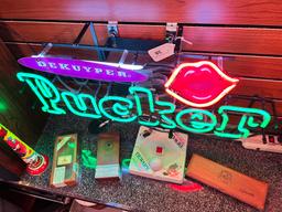 Dekuyper Pucker Neon Sign