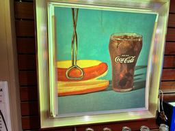 Vintage Coca-Cola Lighted Sign