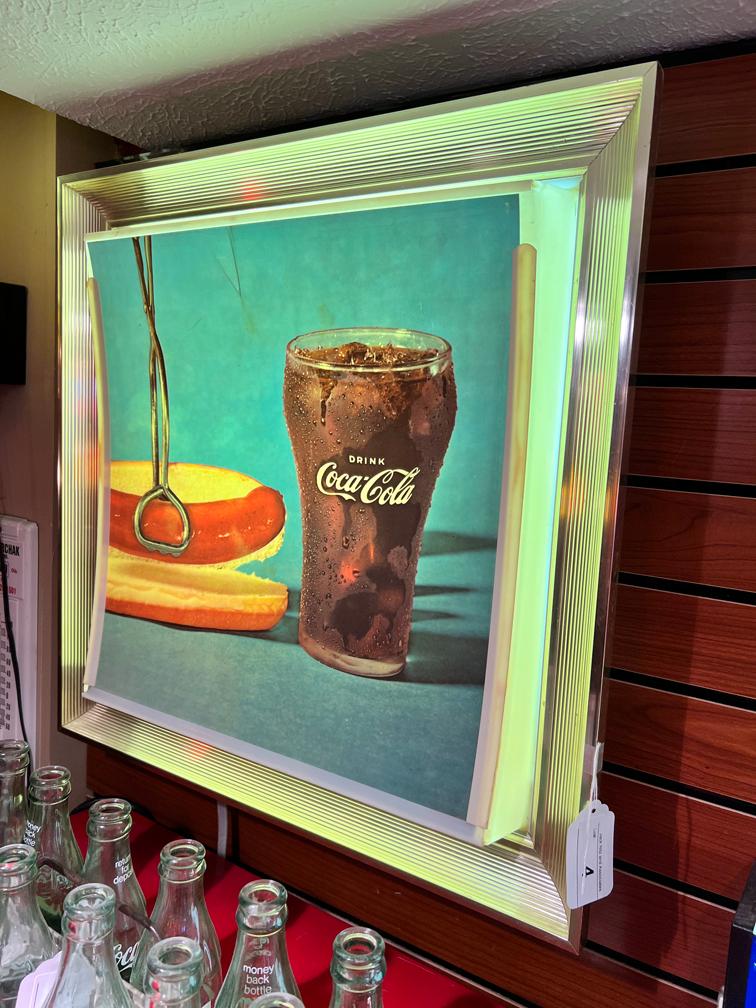 Vintage Coca-Cola Lighted Sign