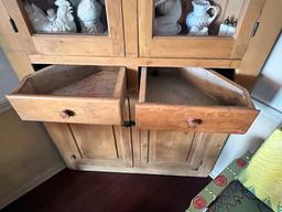 Antique Farm Cabinet Corner