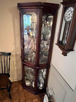 Corner Curio Cabinet