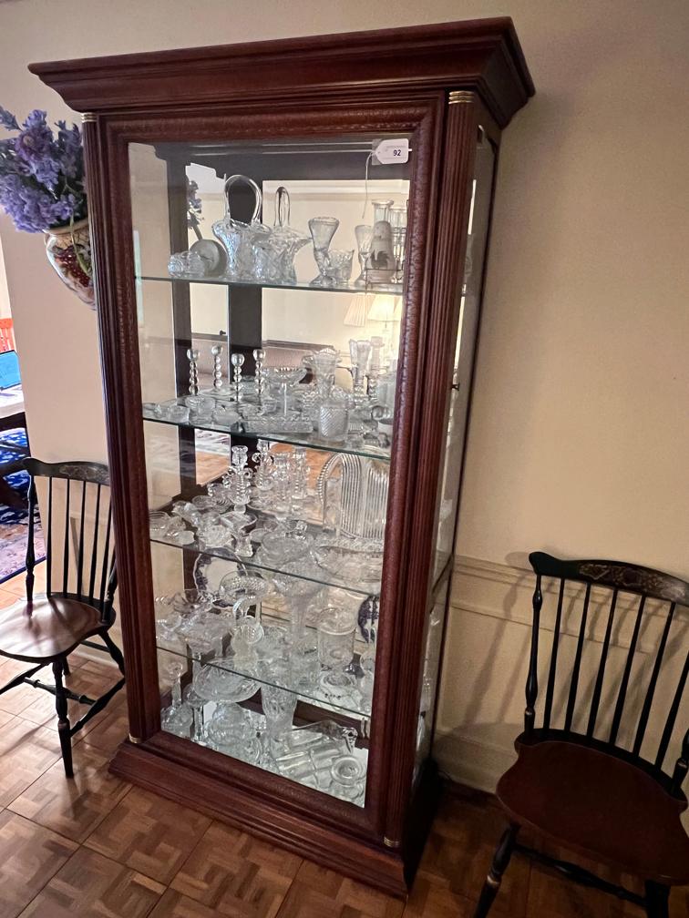 Corner Curio Cabinet