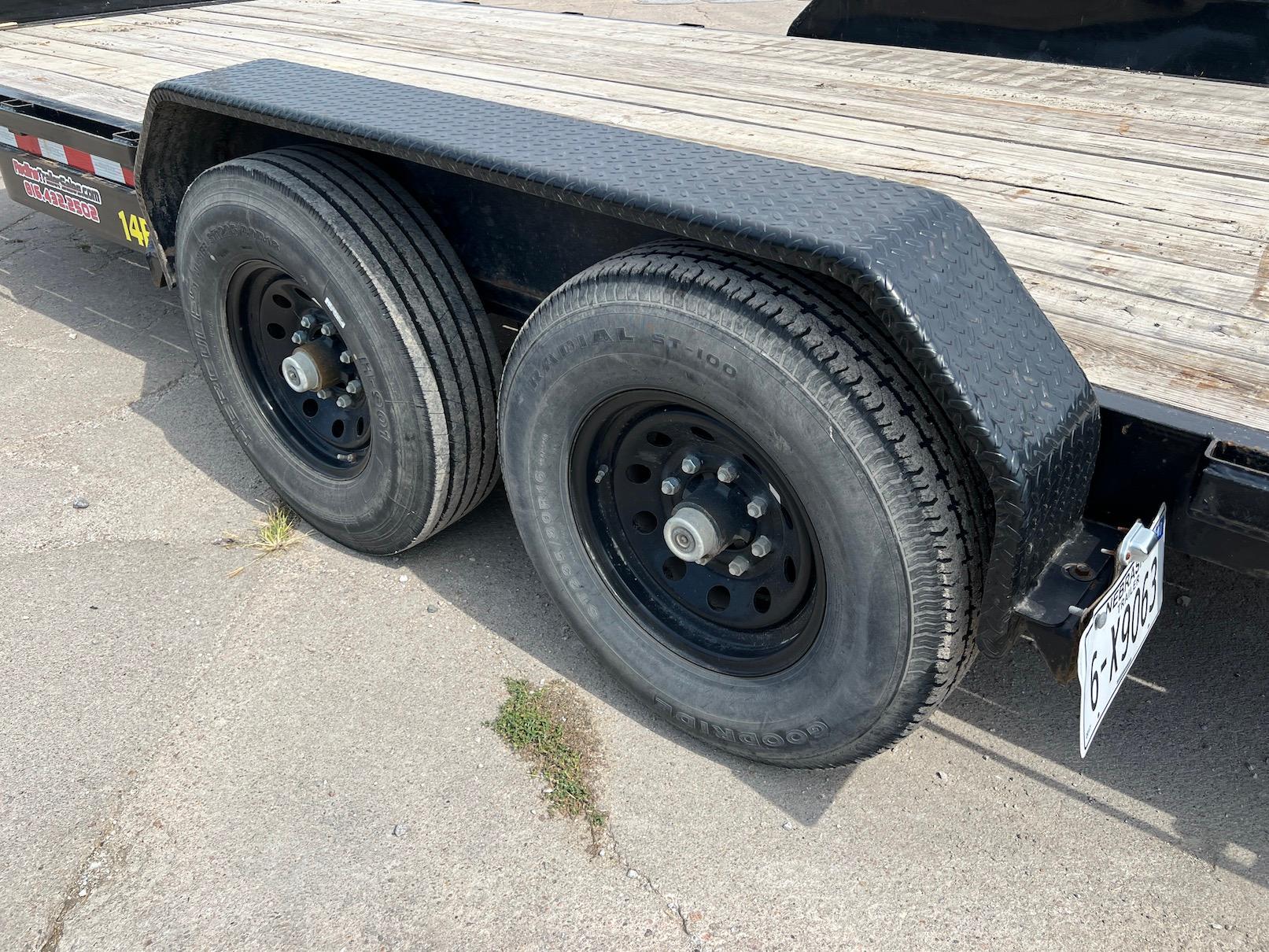 2019 Big Tex 20' Tandem Axle Equipment Trailer