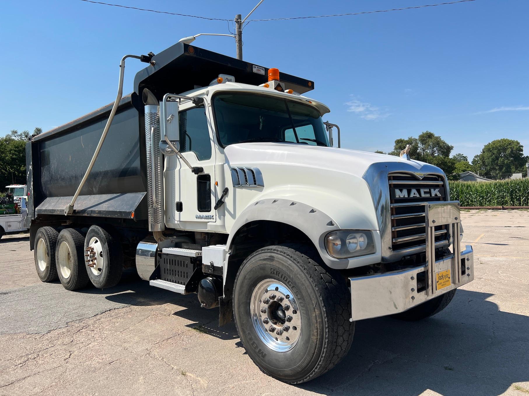 2011 Mack GU713 Granite Conventional Triple Axle Dump Truck