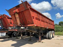 1988 Fruehauf End Dump Trailer