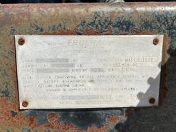 1981 Fruehauf 30' Steel End Dump Trailer