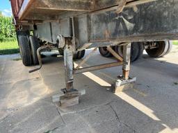 1981 Fruehauf 30' Steel End Dump Trailer