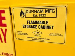 2014 Durham Mfg. Flammable Storage Cabinet