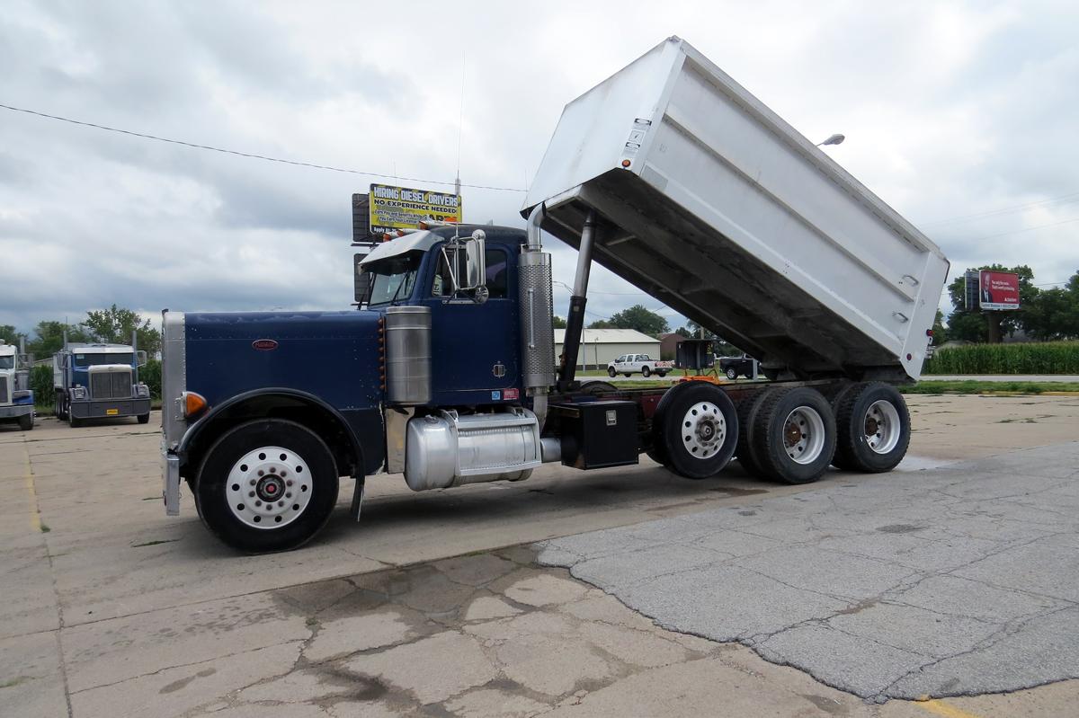 1993 Peterbilt 379 Triple Axle Dump Truck