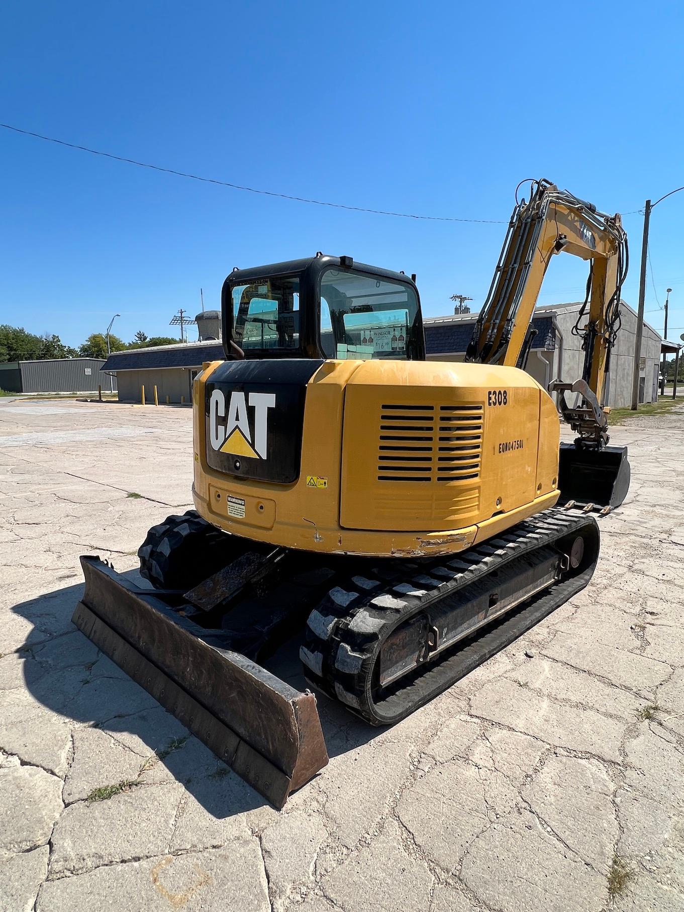 2014 Caterpillar 308E2 CR Mini Excavator