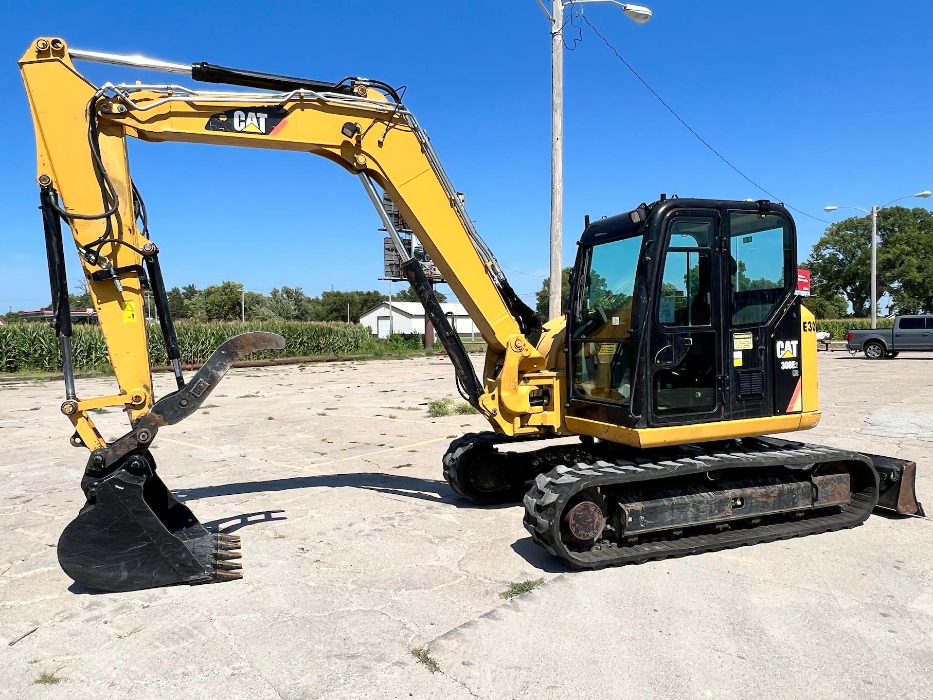 2014 Caterpillar 308E2 CR Mini Excavator