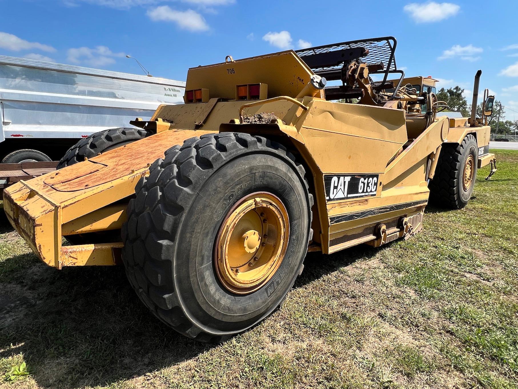 1998 Caterpillar 613C Series II Elevating Scraper