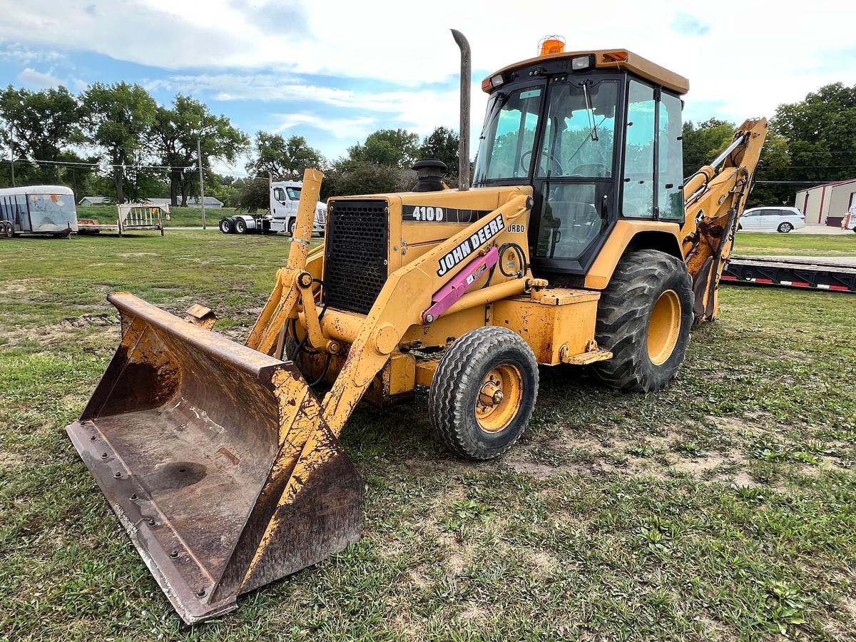 1996 John Deere 410D Tractor Backhoe