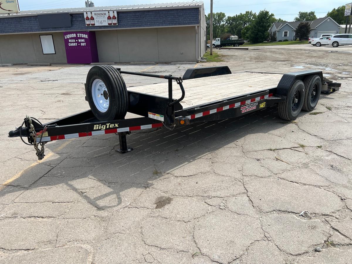 2019 Big Tex 20' Tandem Axle Equipment Trailer