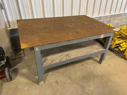 4' x 5' Heavy Duty Steel Shop/Welding Bench