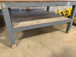 4' x 5' Heavy Duty Steel Shop/Welding Bench