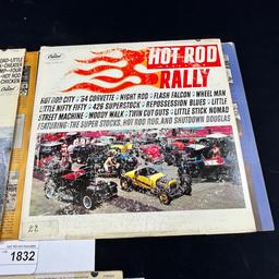 (3) Hot Rod Compilation ( Vinyl Records / Albums )