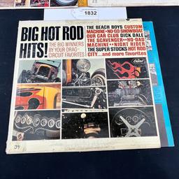 (3) Hot Rod Compilation ( Vinyl Records / Albums )