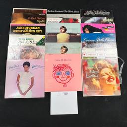 (20) Female Vocalist ( Vinyl Records / Albums )