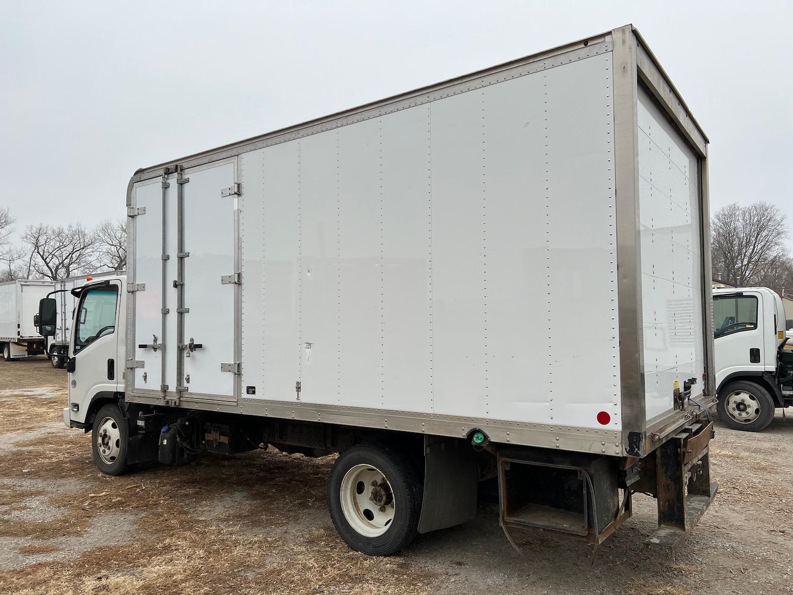 2016 Isuzu Cabover Single Axle Van Truck