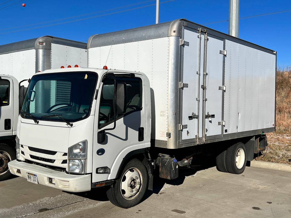 2016 Isuzu Cabover Single Axle Van Truck