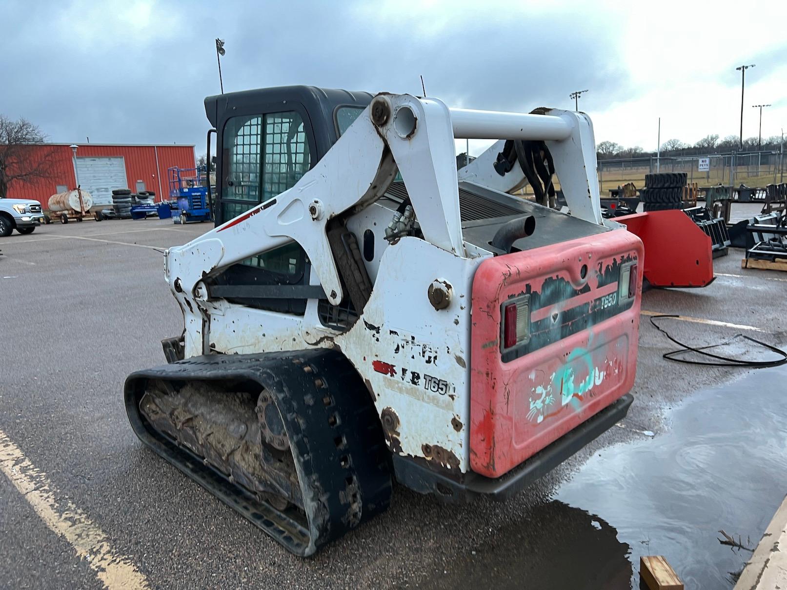 2016 Bobcat T650 Track Skidloader