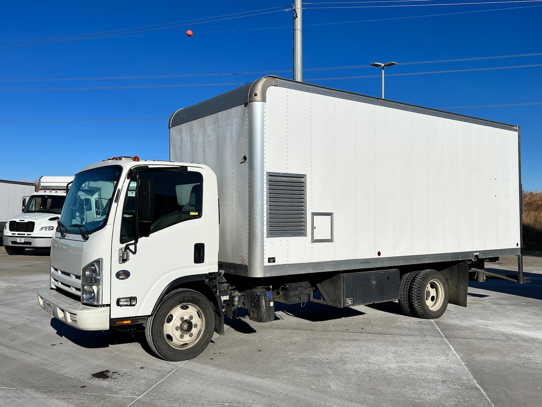 2015 Isuzu Cabover Single Axle Van Truck