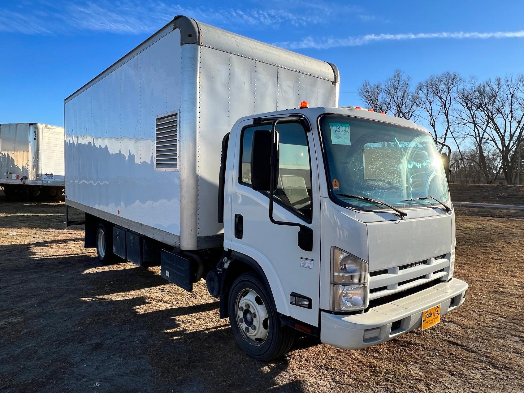 2015 Isuzu Cabover Single Axle Van Truck