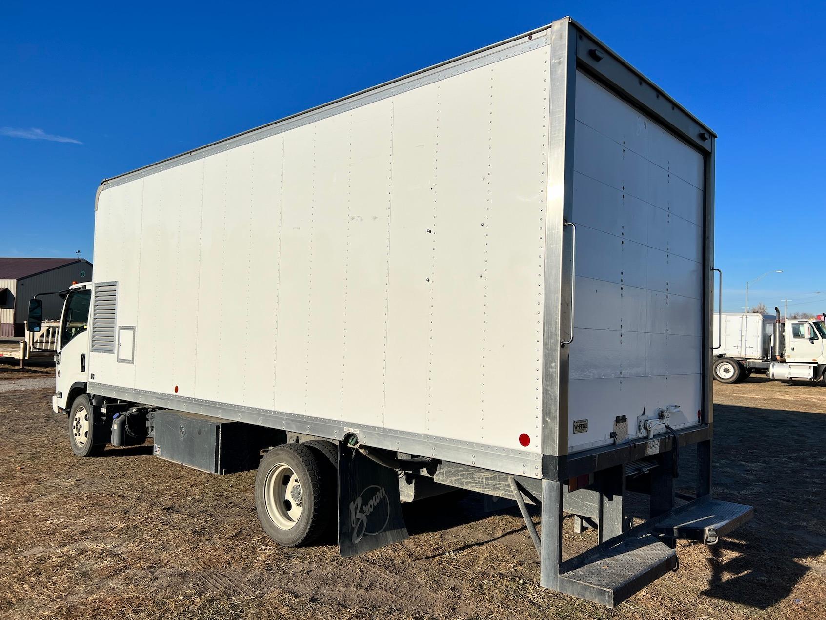 2015 Isuzu Cabover Single Axle Van Truck